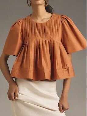 Mare Mare Short-Sleeve Swing Top